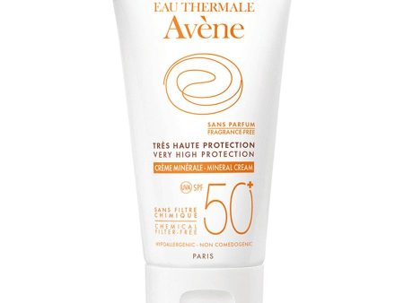 Spf 50+ Mineral Facial Cream 50ml Solaire Avène Hot on Sale