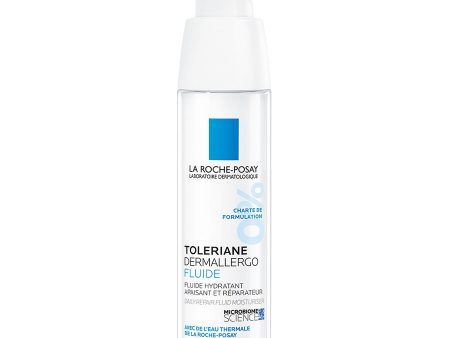 48h Hydration Dermallergo Soothing Facial Fluid 40ml Toleriane Peaux sensibles ou allergiques, normales à mixtes La Roche-Posay Fashion