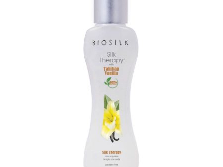 Tahitian Vanilla 67ml Silk Therapy Biosilk Online