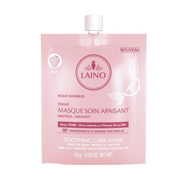 Soothing Rose Care Masks for Sensitive Skin Laino 16g Laino For Cheap