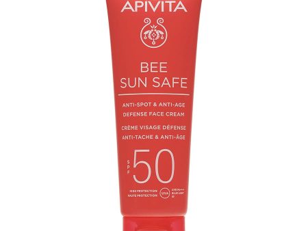 SPF50 Anti-Pigmentation & Anti-Aging Face Cream 50ml Bee Sun Safe Apivita on Sale