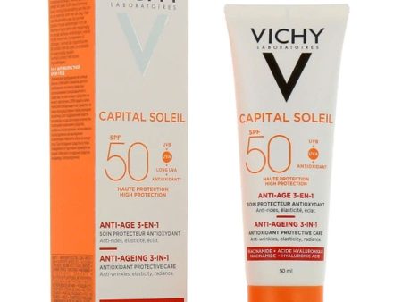 3-in-1 Anti-Aging Antioxydant SPF50+ 50ml Ideal Soleil Vichy Online now