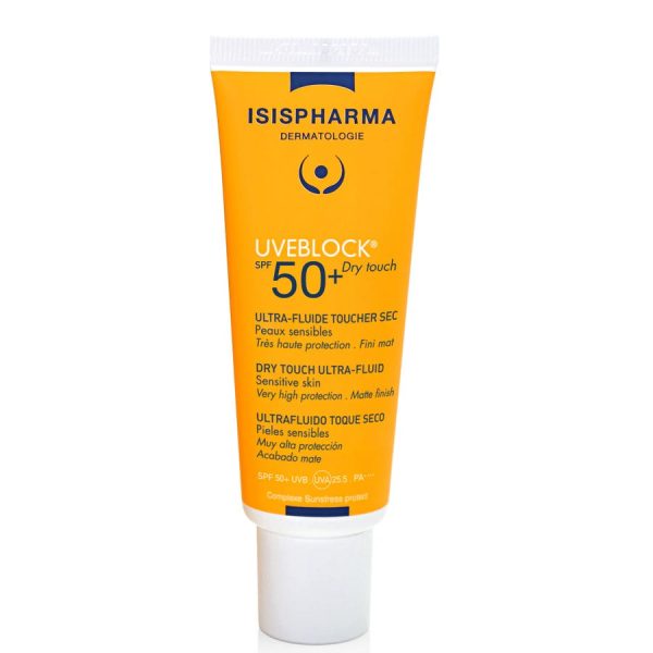 Ultra Fluid Dry Touch Spf50+ Dry Touch 40ml Uveblock Isispharma For Sale