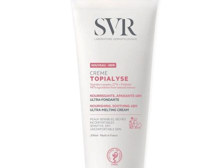 Svr Topialyse Anti Dryness Nourishing Care Silicone Free 200ml Topialyse Peaux sensibles sèches Svr For Discount