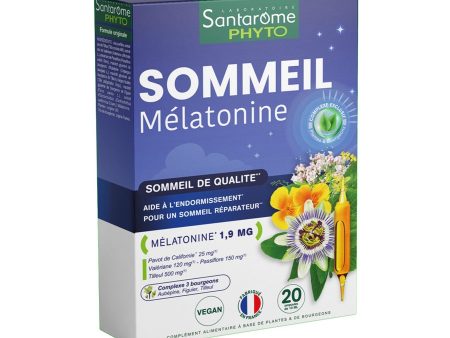 8h Sleep Phyto 20 Ampulas Endormissement facilité Santarome Fashion