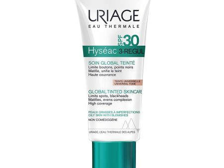 Uriage Hyseac 3 Regul Global Tinted Skin Care Sfp 30 Oily Skins With Blemishes 40ml Hyseac 3 Regul Uriage For Discount