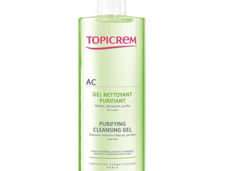 Topicrem Ac Purifying Cleansing Gel Combination To Oily Skins 400ml Ac Peaux Mixtes A Grasses Topicrem Online Hot Sale