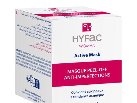 Active Mask Masque Peel-off Traitement 15 Sachets de 5ml Woman Peaux à tendance acnéique Hyfac Online