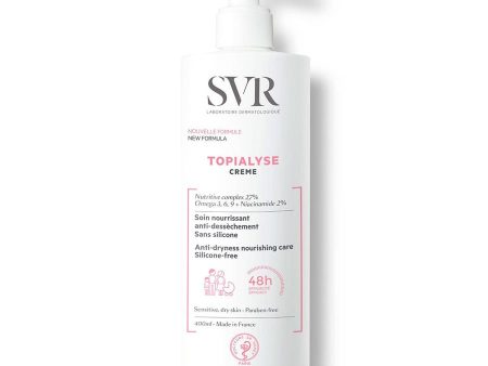 Svr Topialyse Anti Dryness Nourishing Care Silicone Free 400ml Topialyse Svr on Sale