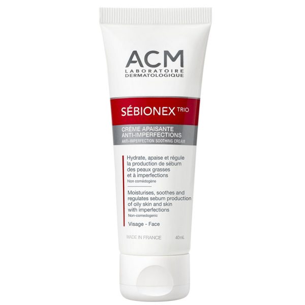 Trio Soothing Anti-Imperfection Cream 40ml Sébionex Acm Online now