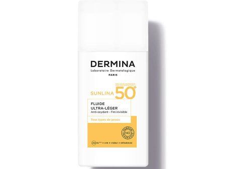 Ultra light fluid SPF50+ 50ml Sunlina Dermina Online now