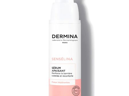 Soothing Serum For Intolerant And Sensitive Skin 30ml Senselina Dermina For Cheap