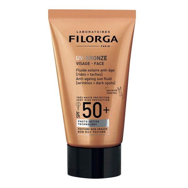 Uv-bronze Anti Aging Sun Fluid Spf50+ 40ml Uv-Bronze SPF50+ Filorga Fashion