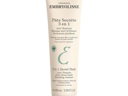 3in1 Secret Paste 100ml Embryolisse Cheap