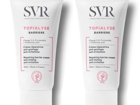 Anti-Scratching Repairing Barrier Cream 2x50ml Topialyse Svr Online now