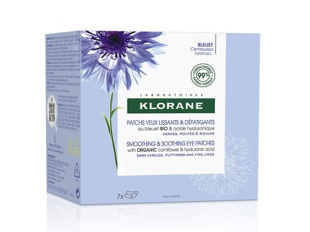 Anti-fatigue Smoothing Patches Cornflower Ritual 7 Boxes Of 2 7x2 Bleuet Bio et acide hyaluronique Klorane Sale