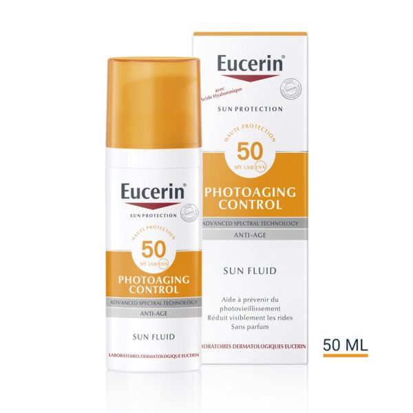 Sun Anti Age Sun Fluid Spf50 50ml Sun Protection Eucerin Fashion