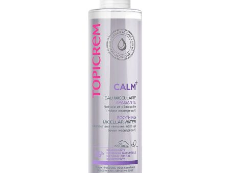 Soothing Micellar Water for Intolerant Skin 200ml Calm+ Peaux Intolerantes Topicrem For Sale