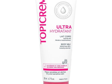 Ultra-moisturizing Body Milk 200ml Ultra-Hydratant Peaux Sensibles Et Seches Topicrem Online now