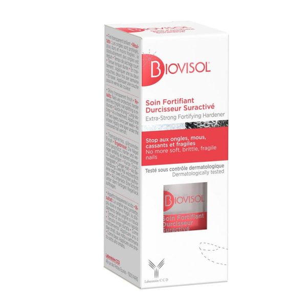 Vernis Soin Ongles Fortifiant Durcisseur incolore 10ml Biovisol Sale