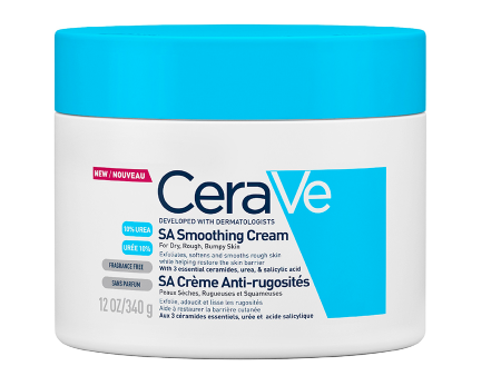 Anti-Roughness Cream 10% urea & Salicylic acid Dry Skin 340g Body SA Peaux Seches Cerave For Sale