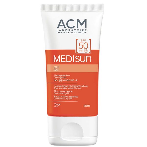 SPF50 Invisible Gel 40ml Medisun Acm Cheap