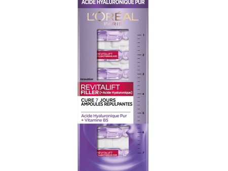 7-day course of treatment Plumping Ampulas 7x1,3ML Revitalift Filler L Oréal Paris For Cheap