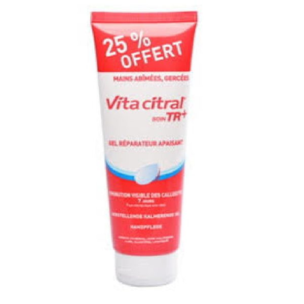 Soothing Repairing Care Gel TR+ 25% Free 100ml Damaged and chapped hands Vita Citral Cheap