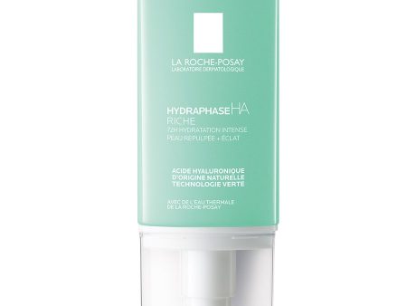 72H Moisturizing Facial Rich Cream 50ml Hydraphase Hyaluronic Acid La Roche-Posay on Sale