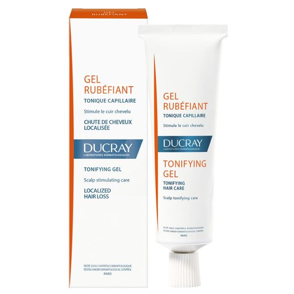 Tonifying Gel Scalp Stimulating Care Localised Hair Loss 30ml Gel Rubefiant Ducray Hot on Sale