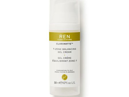 T-Zone Regulating Cream Gel 50ml Clarimatte™ REN Clean Skincare on Sale