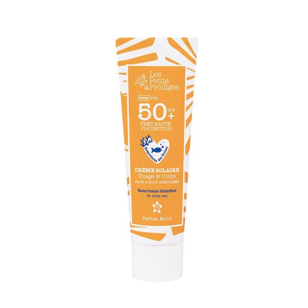 Sun Cream SPF50+ Monoi 50ml Face & Body Age 3+ Les petits prodiges Sale