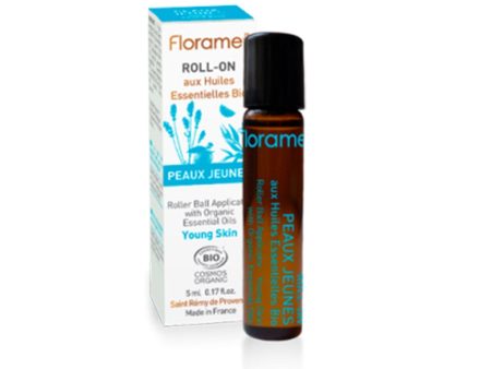 Young Skin Roll-on with Organic Essential Oils 5ml Florame Online Sale