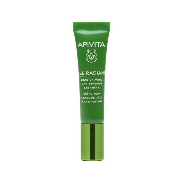 Anti-Aging Anti-fatigue Eye Contour Cream 15ml Bee Radiant Apivita Online Hot Sale