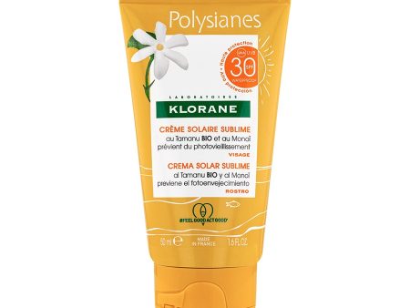 SPF30 Sublimating Face Gel-Cream 50ml Polysianes Klorane For Cheap