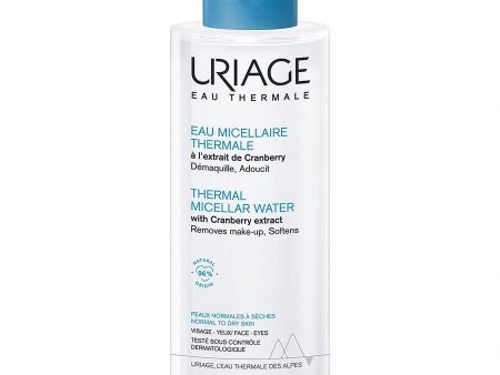 Thermal Micellar Water Normal To Dry Skin 500ml Hygiène visage Uriage Sale